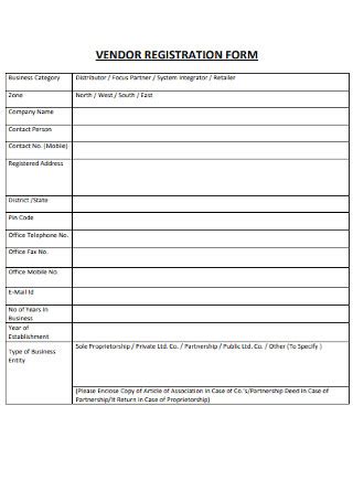 rail coach factory vendor registration form